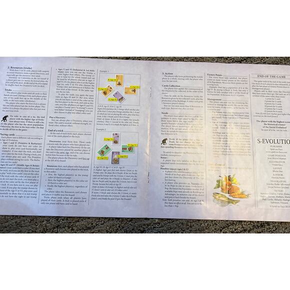 S-evolution Game card. Jean-Michel Maman game - Picture 8 of 9